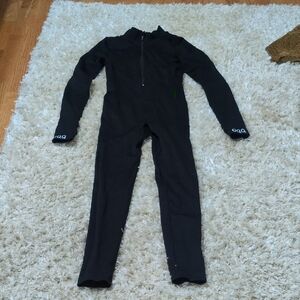 Amazon Black Full-Length Women's Bodysuit